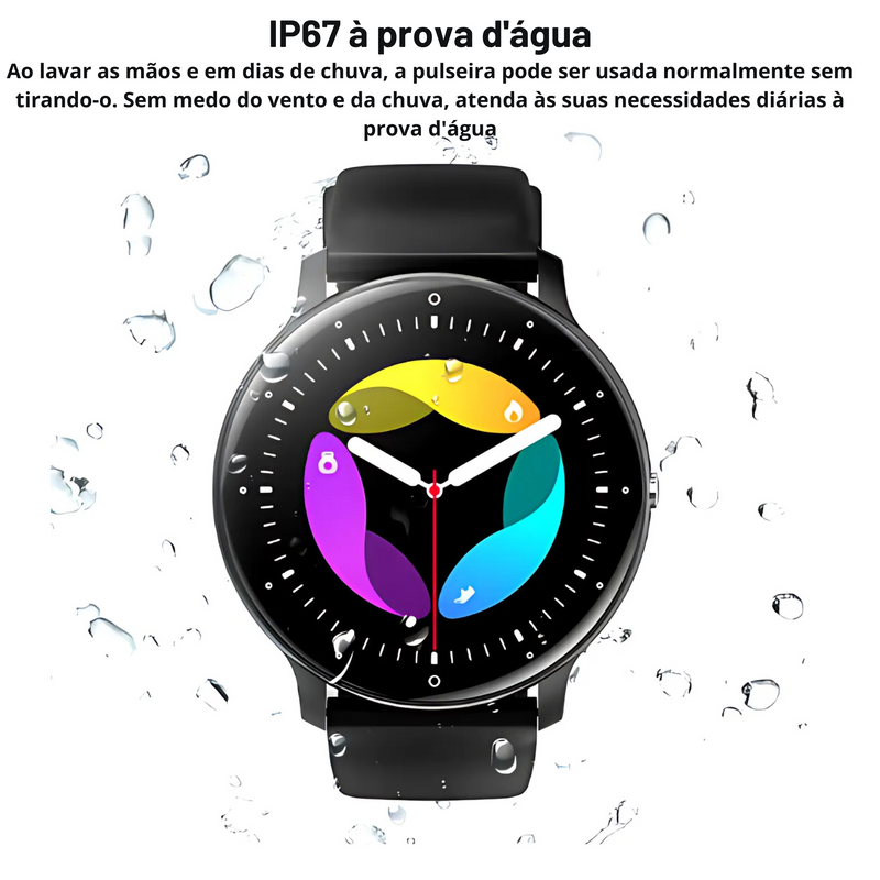 Relógio inteligente bluetooth