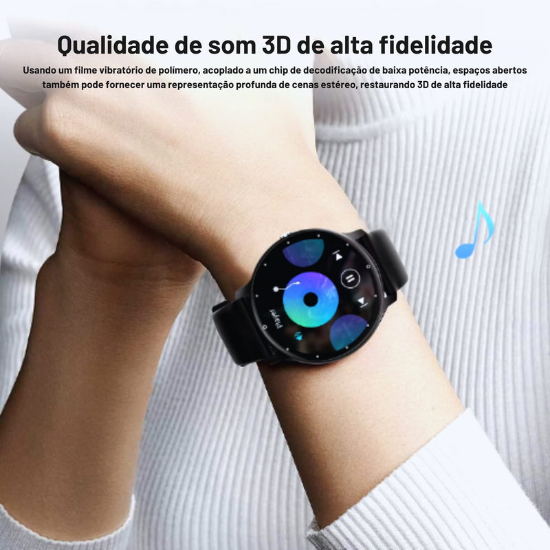 Relógio inteligente bluetooth
